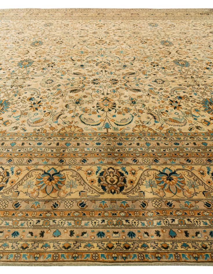 Detail image of  16' 8 x 22' 6  Hand Knotted Peshawar Ziegler Rug