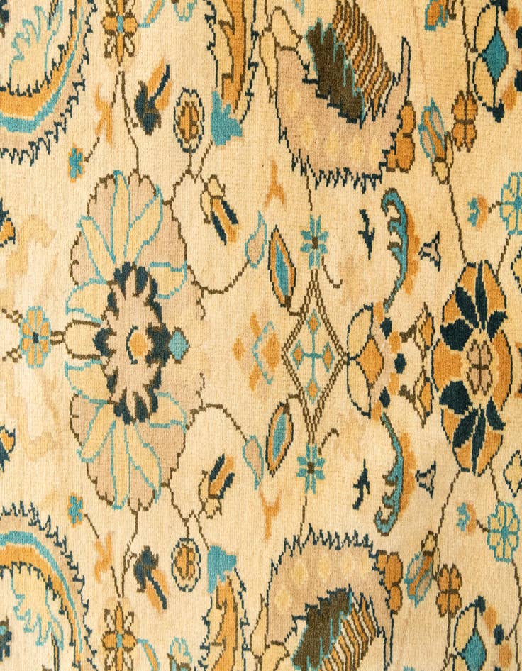 Detail image of  16' 8 x 22' 6  Hand Knotted Peshawar Ziegler Rug