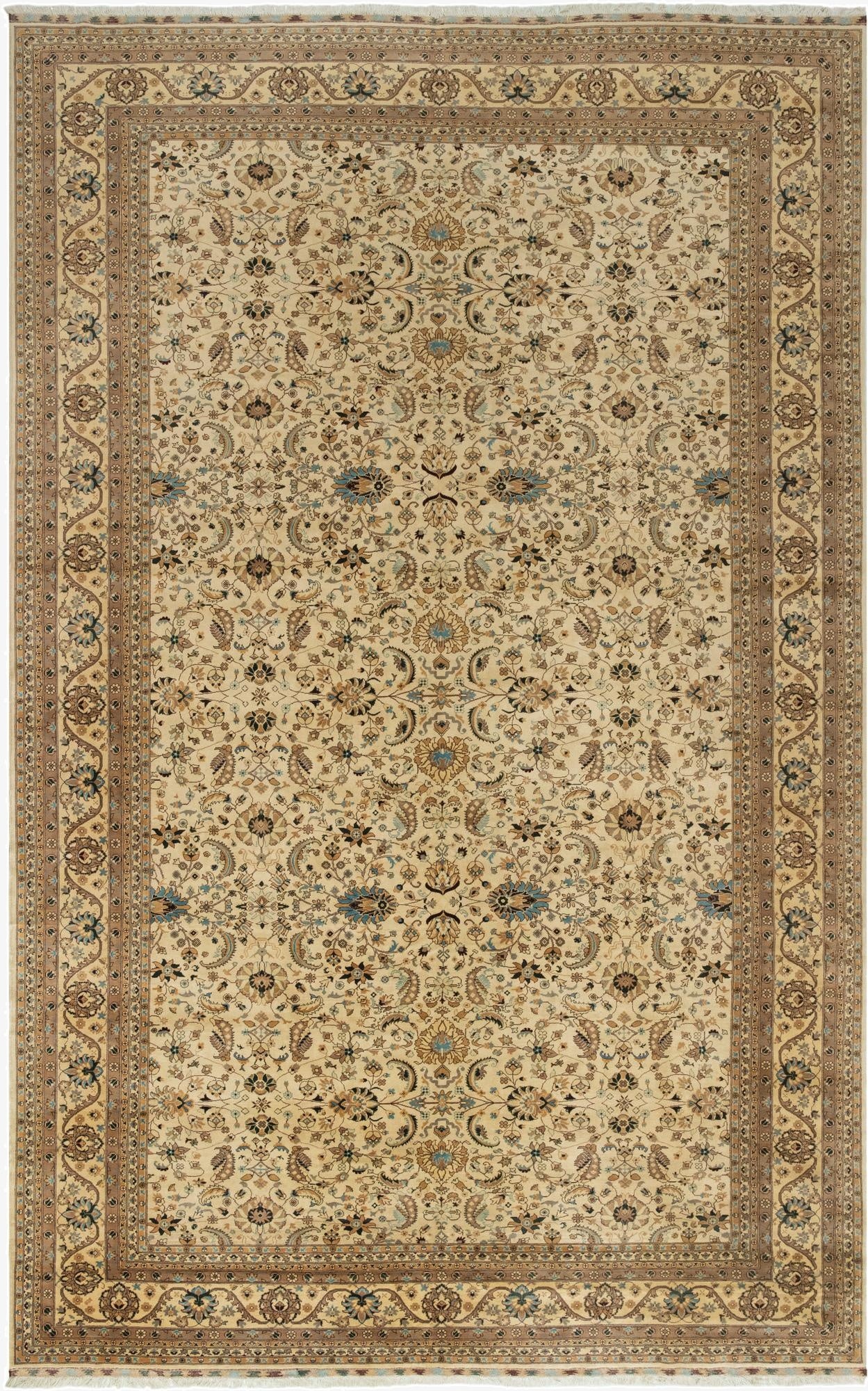  13' x 20' 6  Hand Knotted Peshawar Ziegler Rug