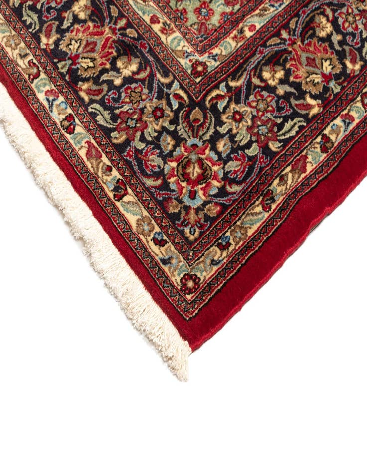 Detail image of  6' 9 x 9' 8  Hand Knotted Qom Persian Rug