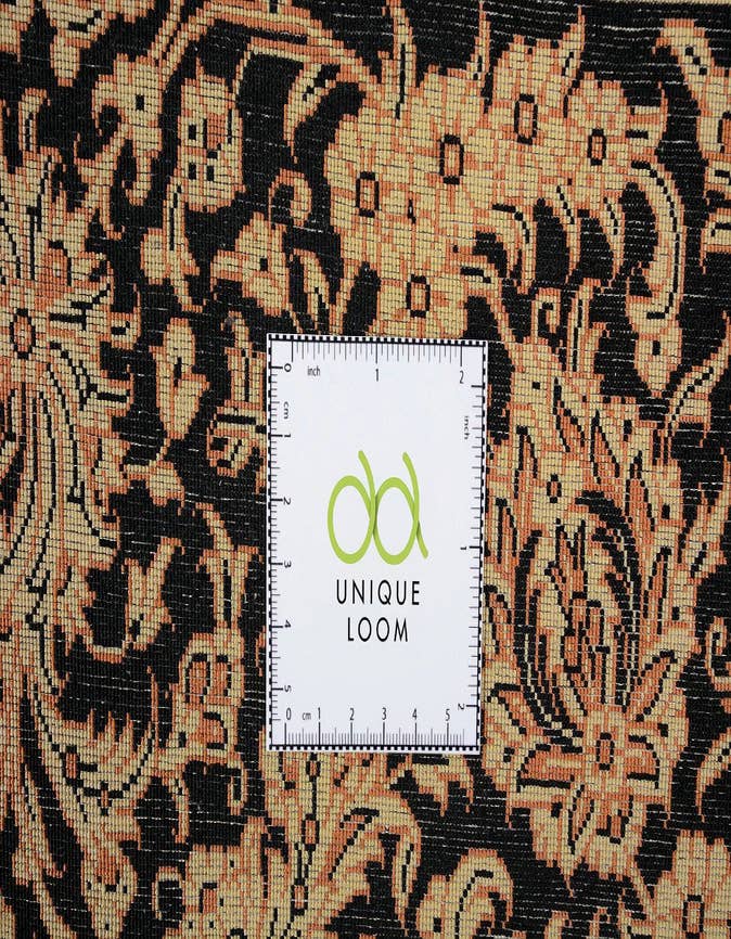 Detail image of  8' x 9' 9  Hand Knotted Qom Persian Rug