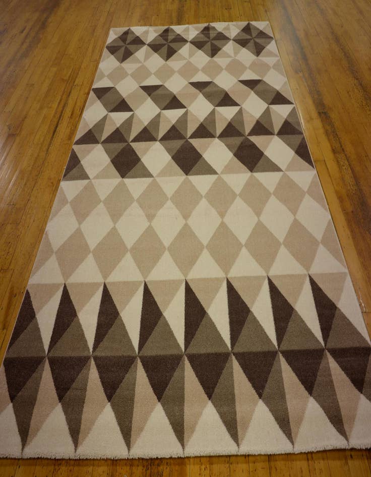 Detail image of  6' 7 x 9' 9 Reproduction Gabbeh Rug