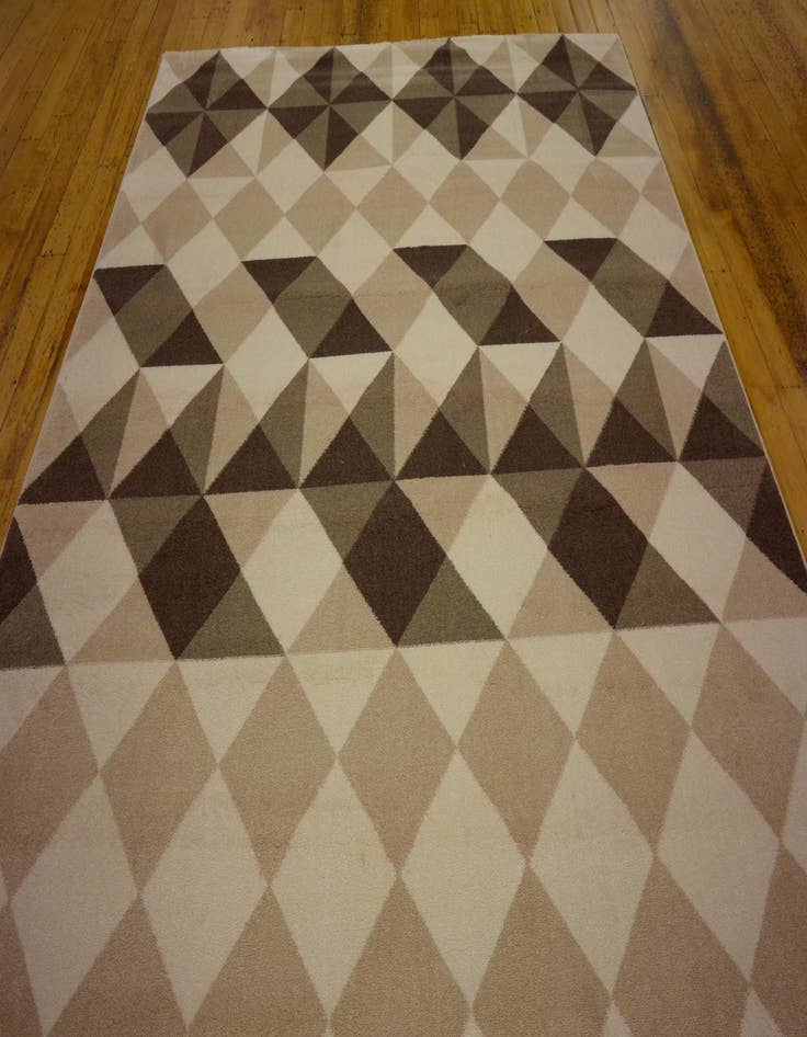 Detail image of  6' 7 x 9' 9 Reproduction Gabbeh Rug