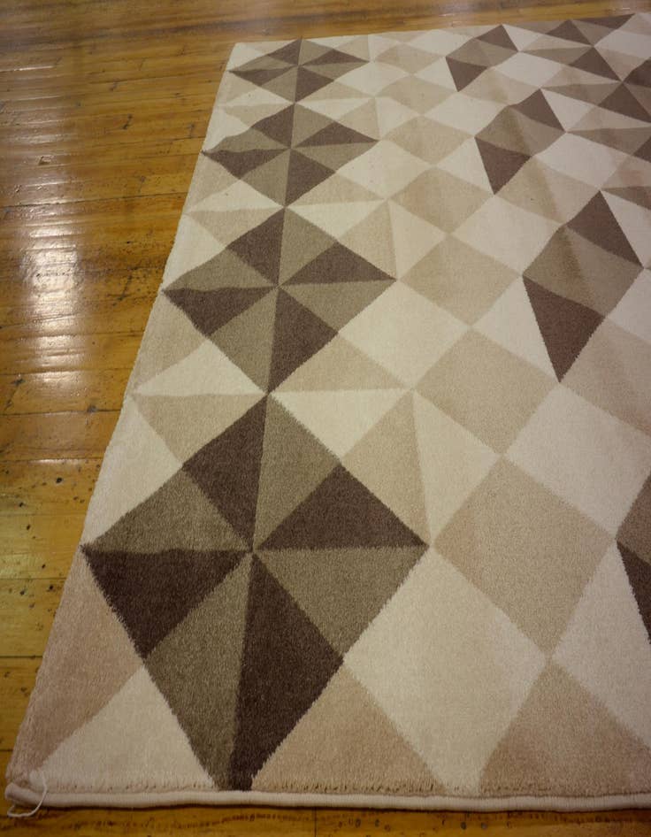 Detail image of  6' 7 x 9' 9 Reproduction Gabbeh Rug