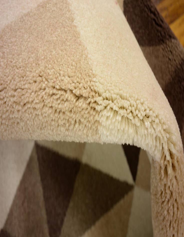 Detail image of  6' 7 x 9' 9 Reproduction Gabbeh Rug