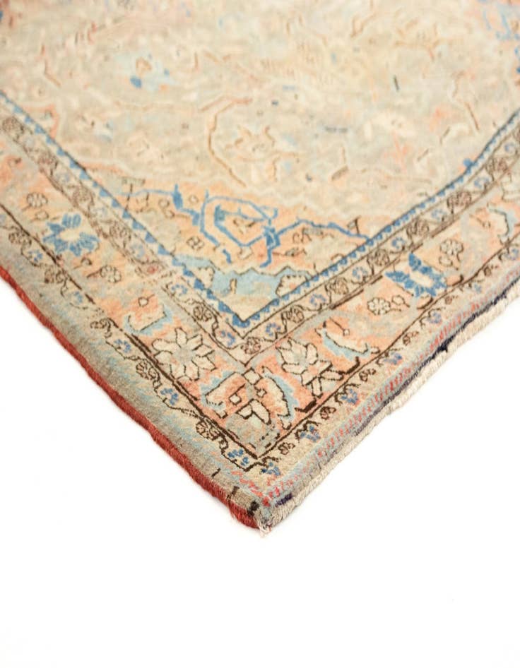 Detail image of  4' 5 x 7'  Hand Knotted Sarough Persian Wool Rug