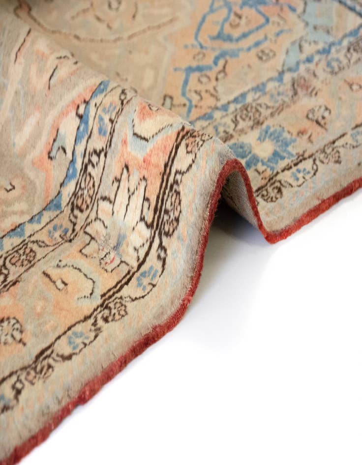 Detail image of  4' 5 x 7'  Hand Knotted Sarough Persian Wool Rug