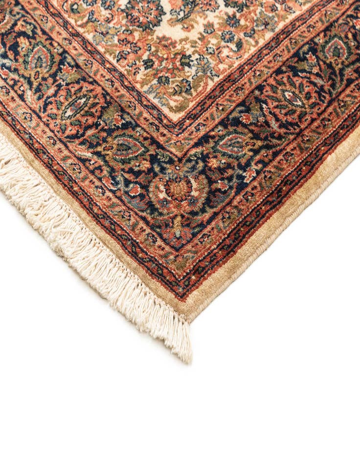 Detail image of  4' x 6' 3  Hand Knotted Sarough Wool Rug