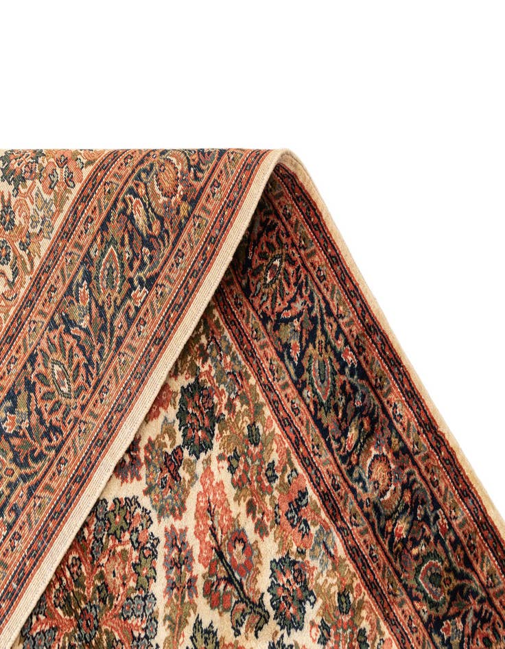 Detail image of  4' x 6' 3  Hand Knotted Sarough Wool Rug