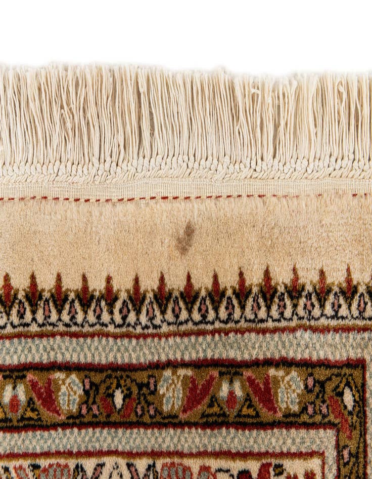 Detail image of  7' 7 x 9'  Hand Knotted Sarough Oriental Wool Rug