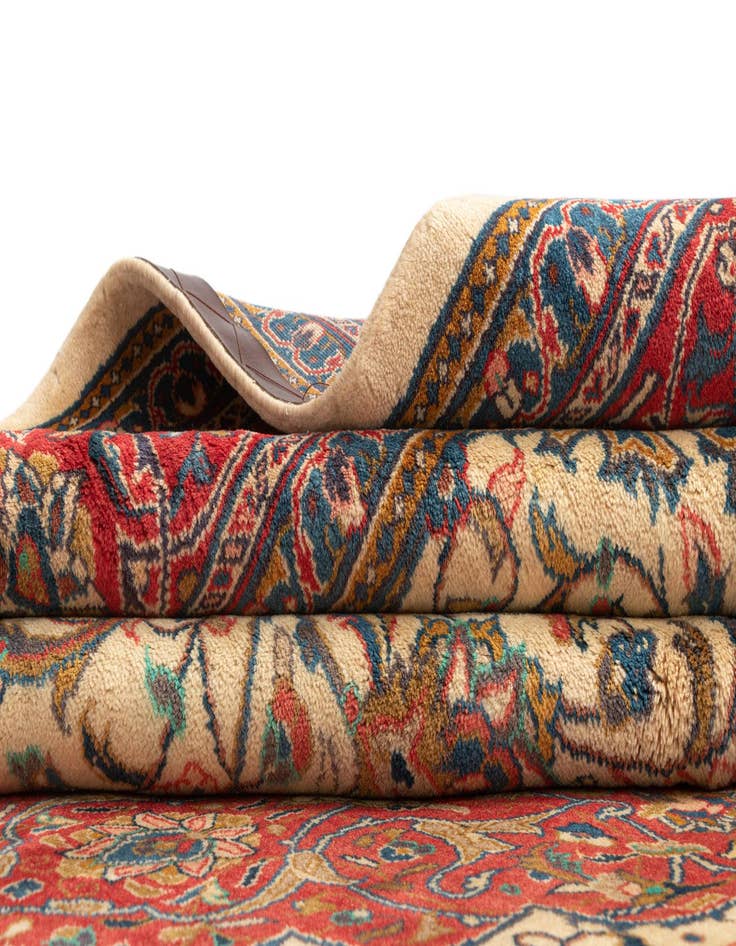 Detail image of  8' 2 x 11' 5 Sarouk Wool Rug