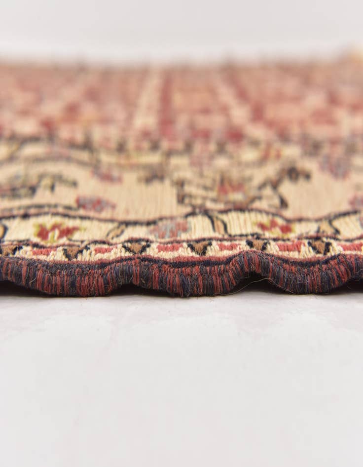 Detail image of  4' 3 x 6' 4  Hand Knotted Sirjan Persian Wool Rug