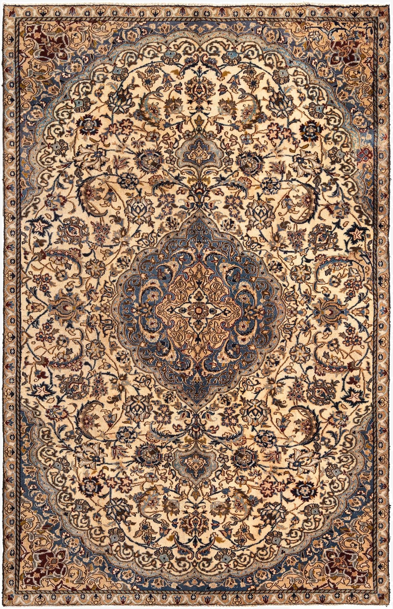  5' 11 x 9' 3 Tabas Wool Rug