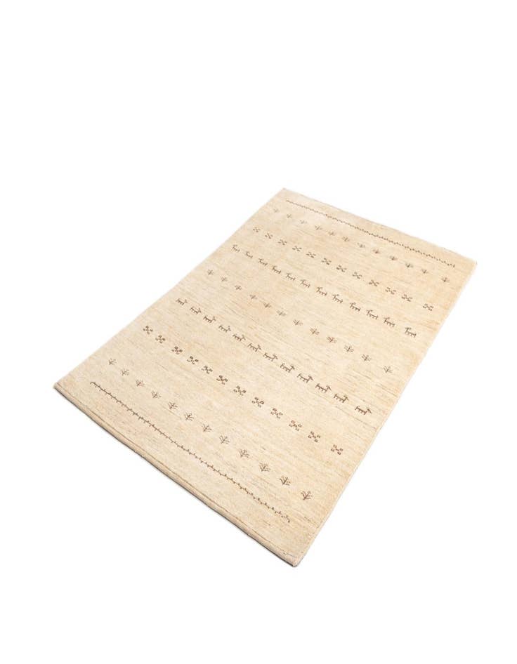 Detail image of  4' 1 x 5' 11 Tabiibaft Wool Rug