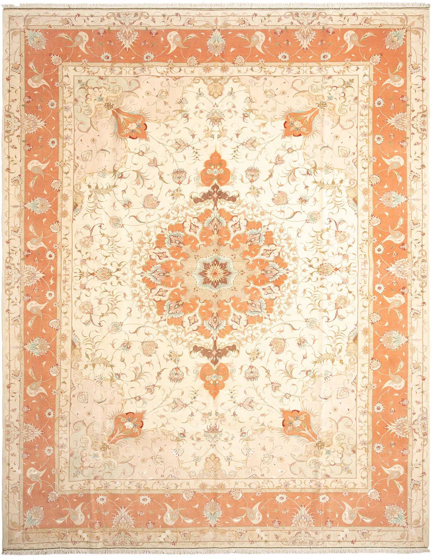 Primary image of  9' 11 x 13' 3 Tabriz Wool Rug