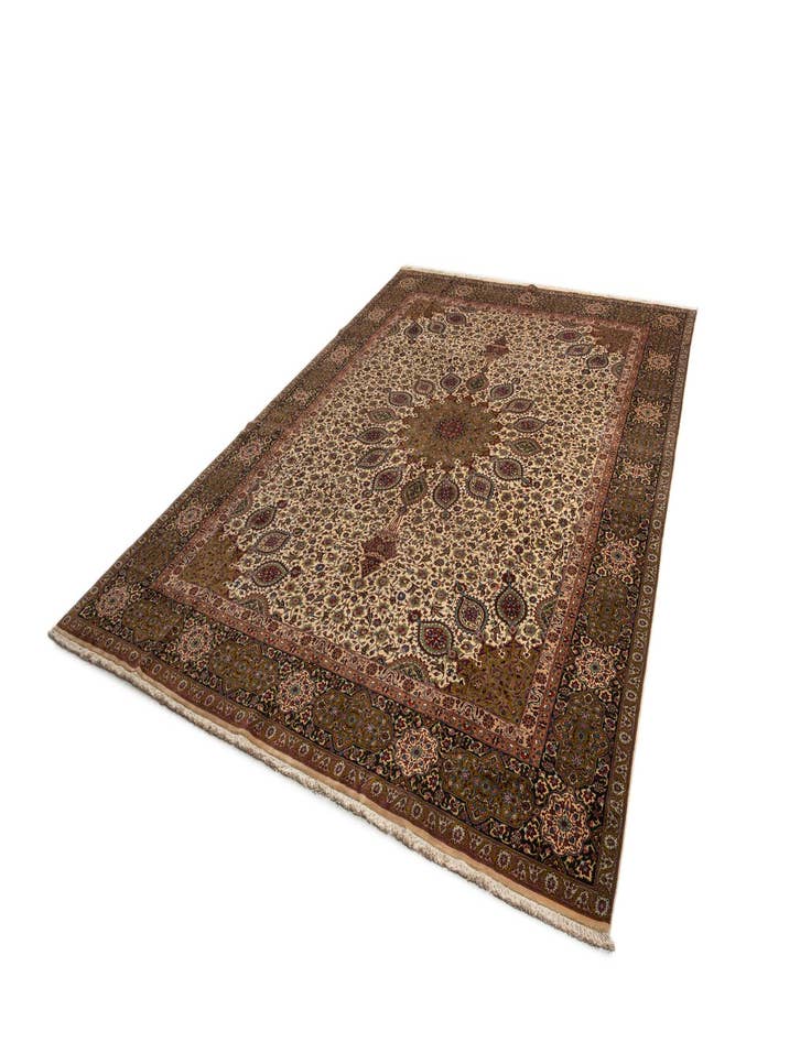 Detail image of  9' 9 x 13' 7 Tabriz Rug