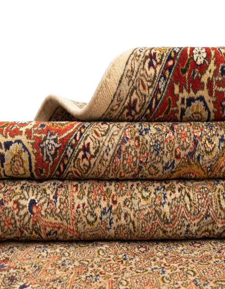 Detail image of  6' 6 x 9' 6 Tabriz Wool Rug