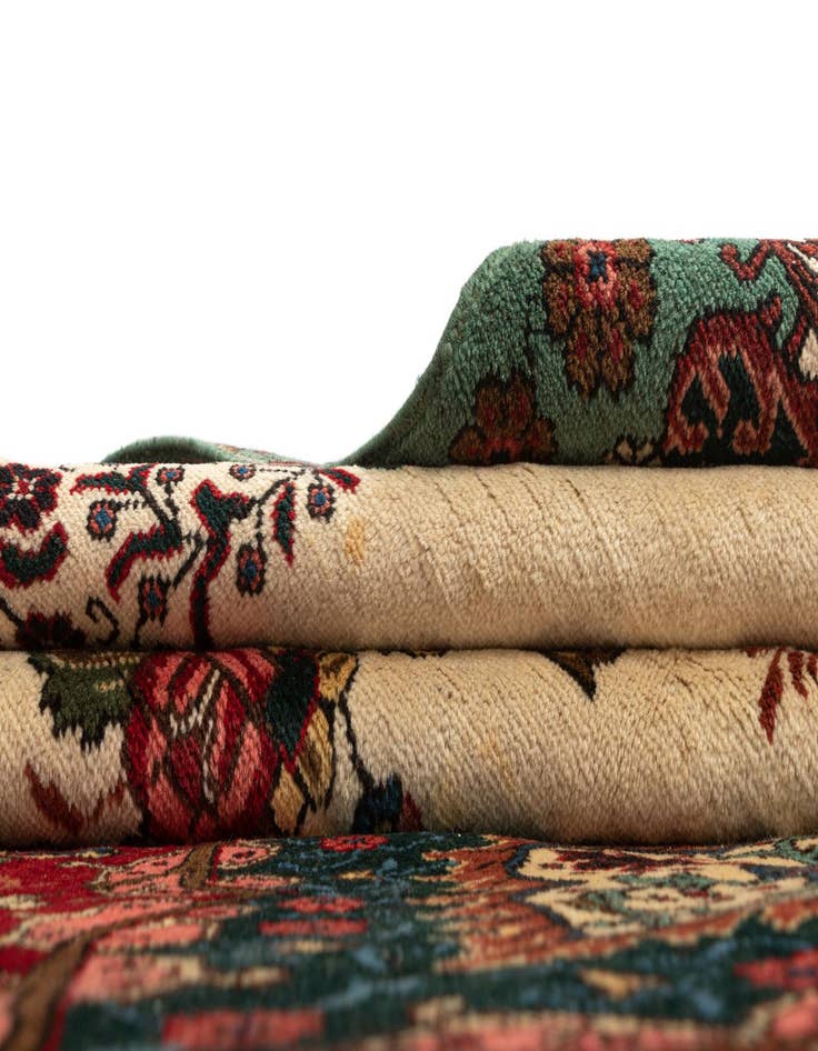 Detail image of  9' 9 x 12' 11 Tabriz Wool Rug