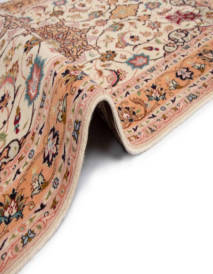 Detail image of  3' 5 x 5' Tabriz Rug