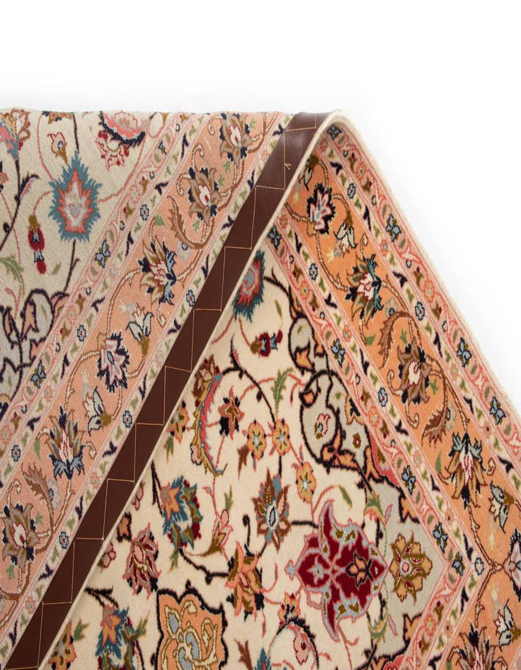 Detail image of  3' 5 x 5' Tabriz Rug