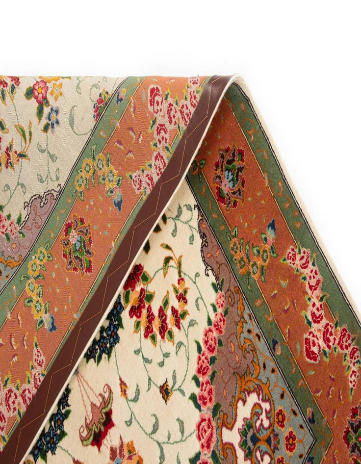 Detail image of  3' 5 x 4' 11 Tabriz Rug