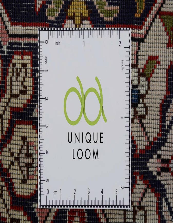 Detail image of  6' 8 x 8' 3  Hand Knotted Tabriz Persian Rug