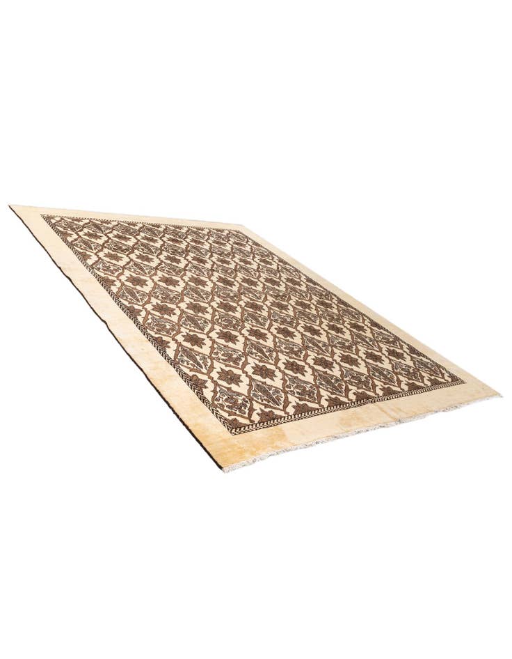 Detail image of  8' 8 x 11' 4  Hand Knotted Tabriz Persian Wool Rug