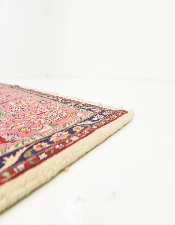 Detail image of  6' 6 x 10'  Hand Knotted Tabriz Persian Rug