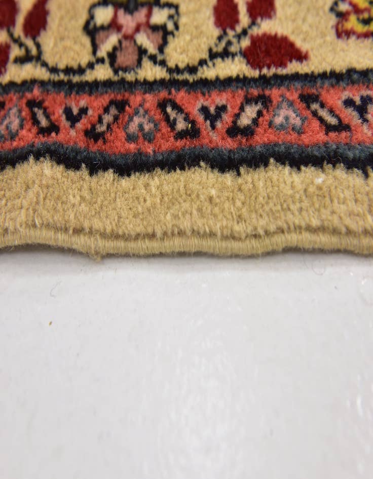 Detail image of  8' 8 x 11' 5  Hand Knotted Tabriz Persian Wool Rug