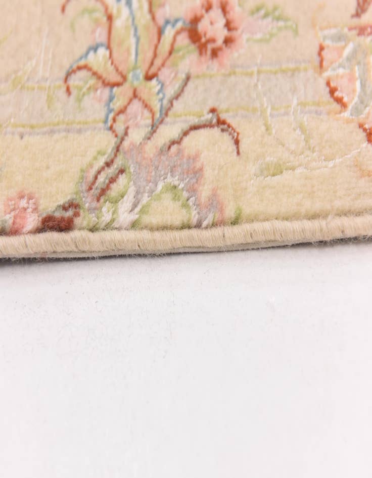 Detail image of  8' x 11' 6  Hand Knotted Tabriz Persian Rug