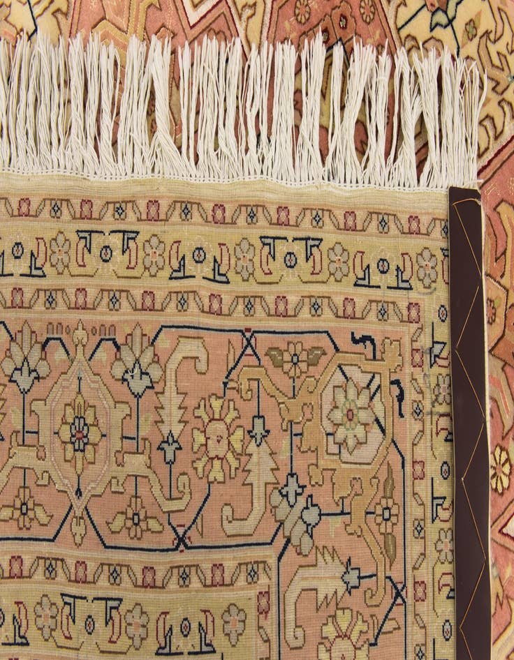 Detail image of  6' 7 x 9' 10  Hand Knotted Tabriz Persian Rug