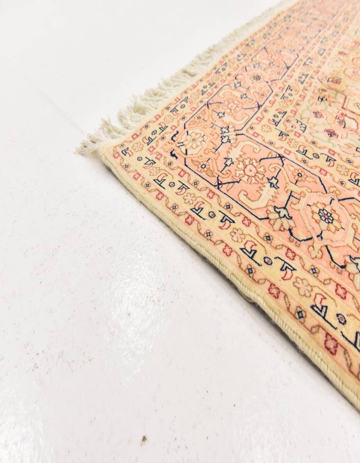 Detail image of  6' 7 x 9' 10  Hand Knotted Tabriz Persian Rug