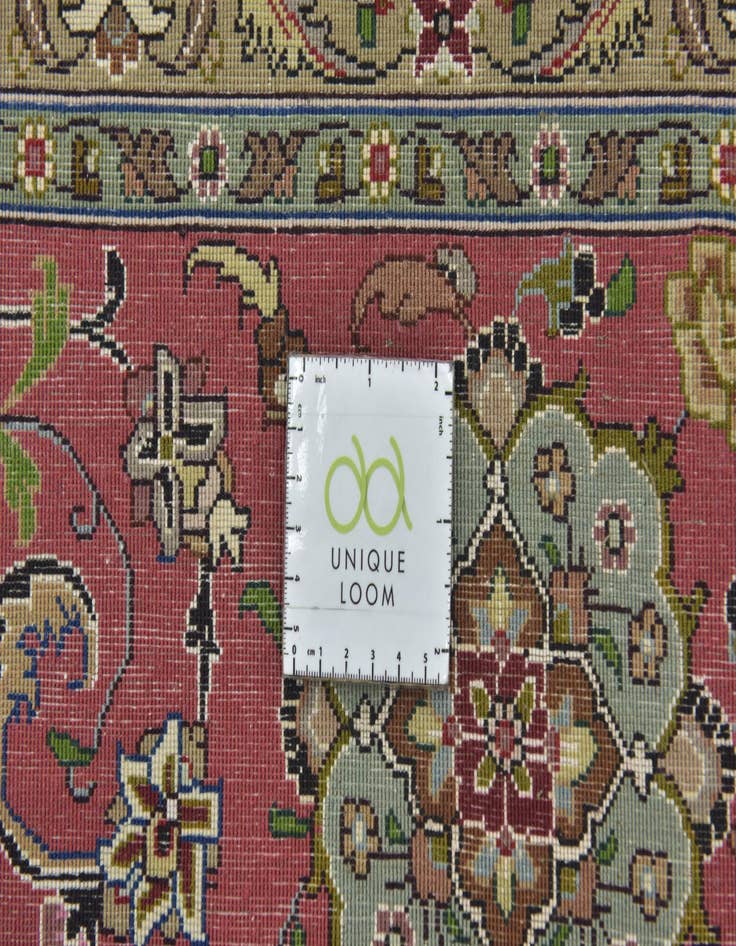 Detail image of  8' 2 x 11' 7  Hand Knotted Tabriz Persian Rug