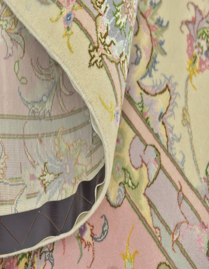 Detail image of  8' 2 x 11' 4  Hand Knotted Tabriz Persian Rug