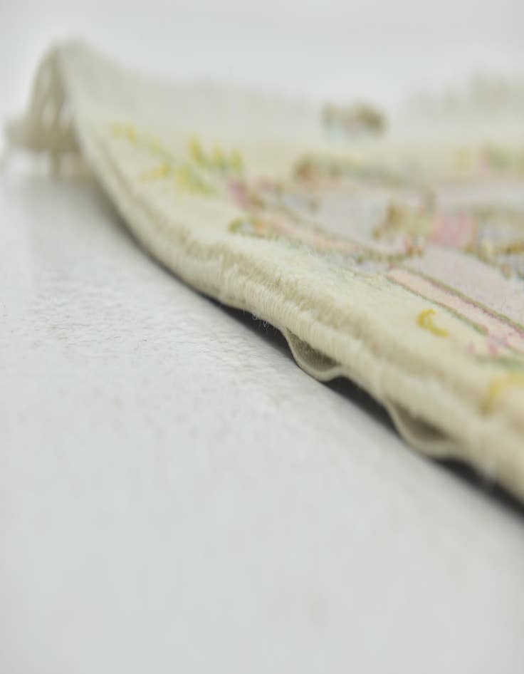 Detail image of  8' 2 x 11' 4  Hand Knotted Tabriz Persian Rug