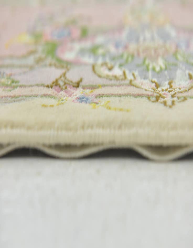 Detail image of  8' 2 x 11' 4  Hand Knotted Tabriz Persian Rug