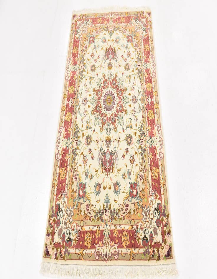 Detail image of  3' 3 x 5' 1  Hand Knotted Tabriz Persian Rug