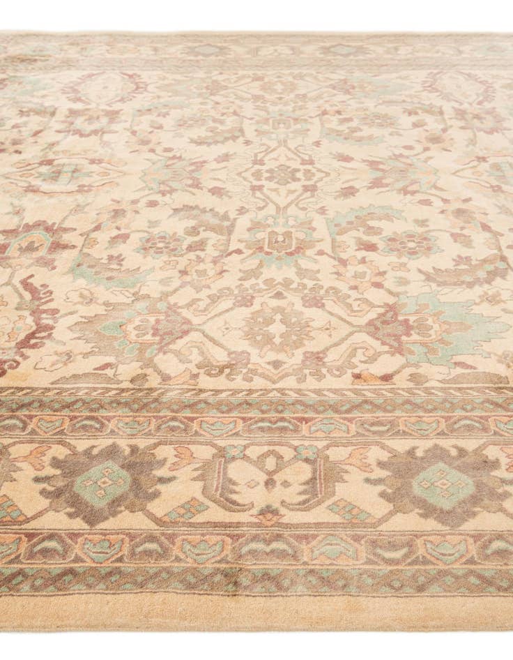 Detail image of  8' 3 x 10' 2  Hand Knotted Tabriz Oriental Wool Rug