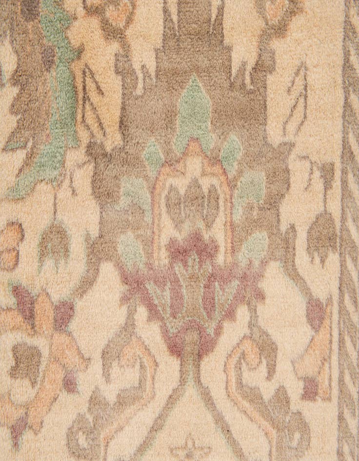 Detail image of  8' 3 x 10' 2  Hand Knotted Tabriz Oriental Wool Rug