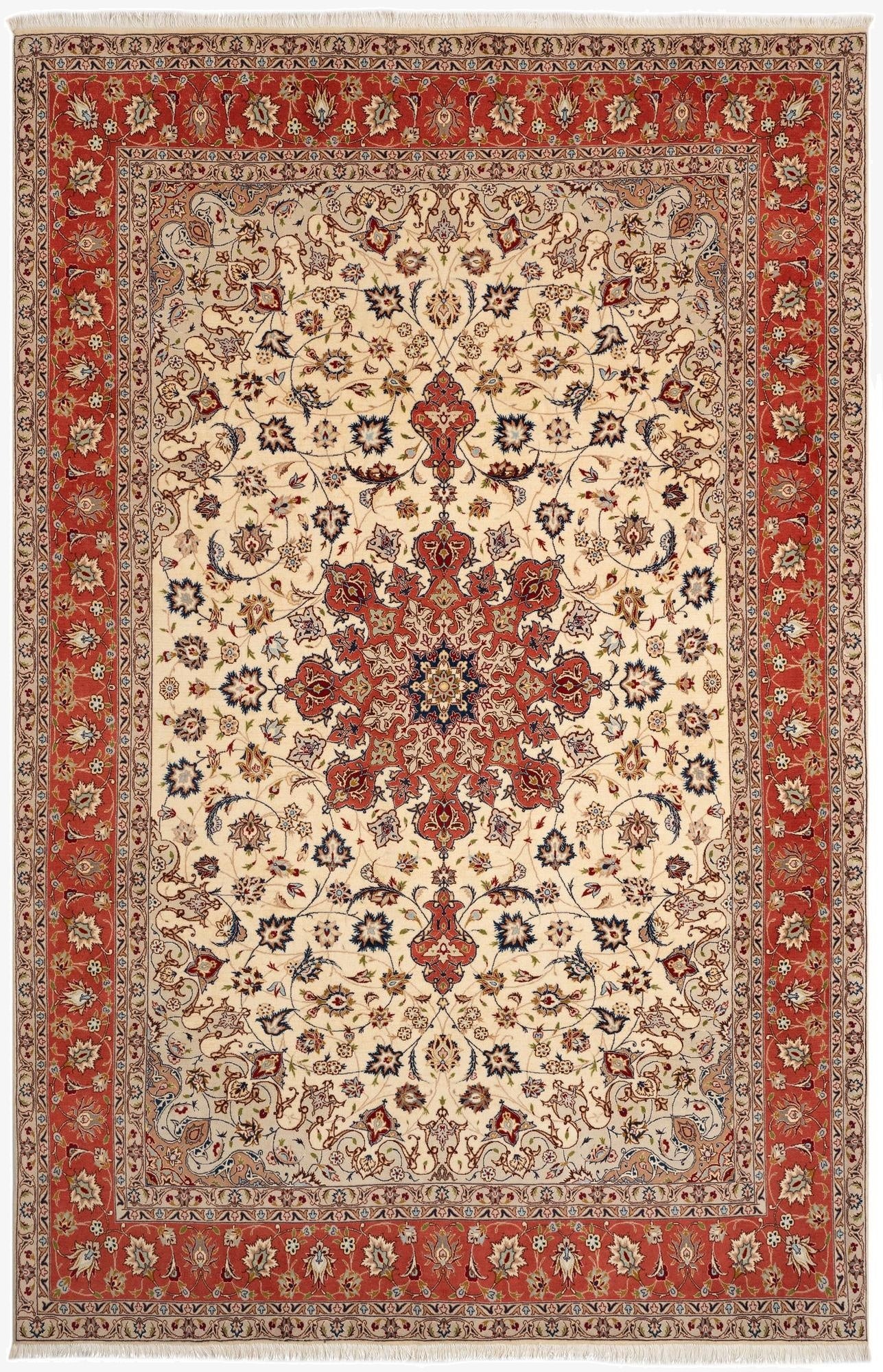  6' 8 x 10' Tabriz Rug