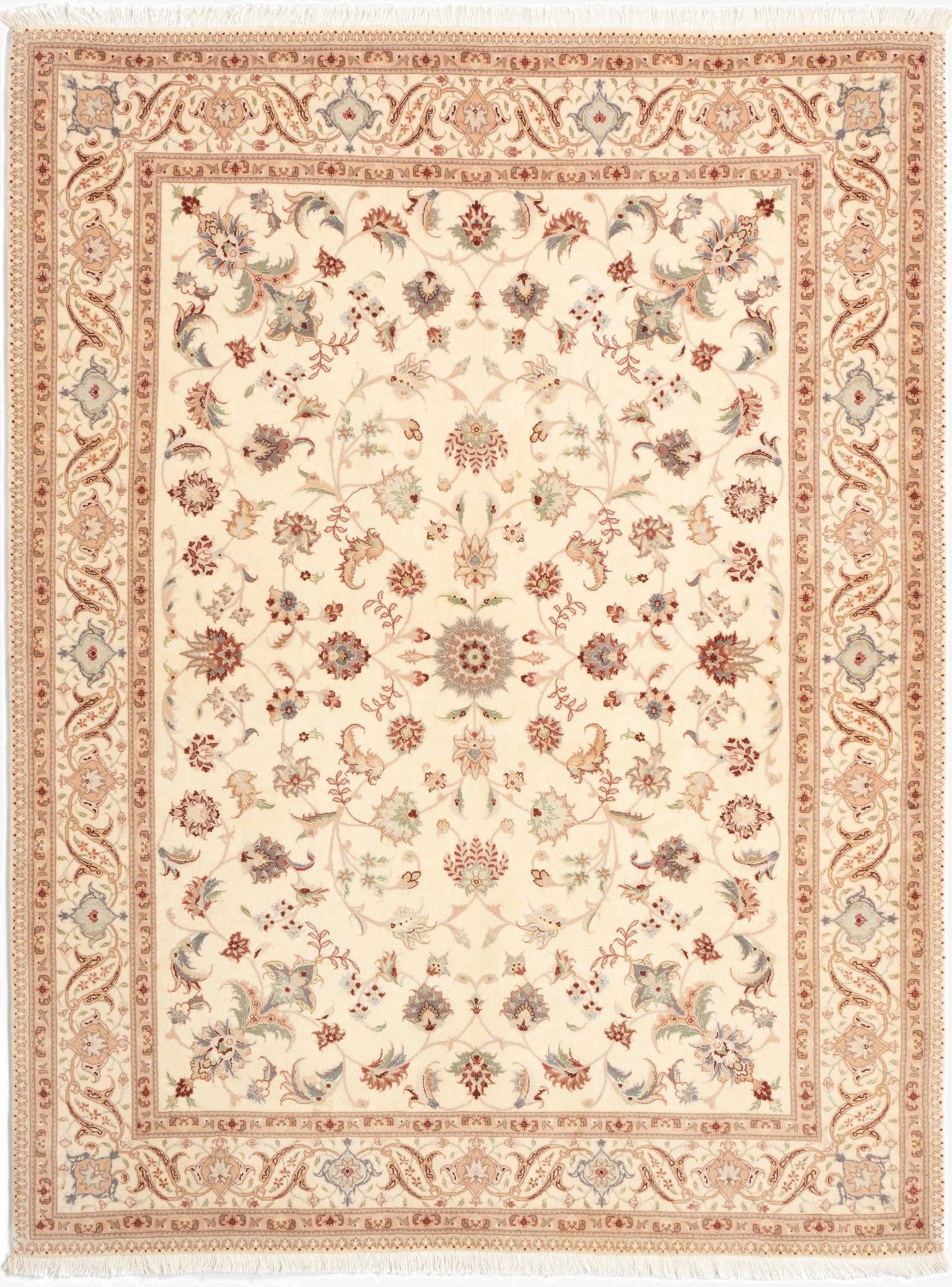  5' 1 x 6' 10 Tabriz Rug