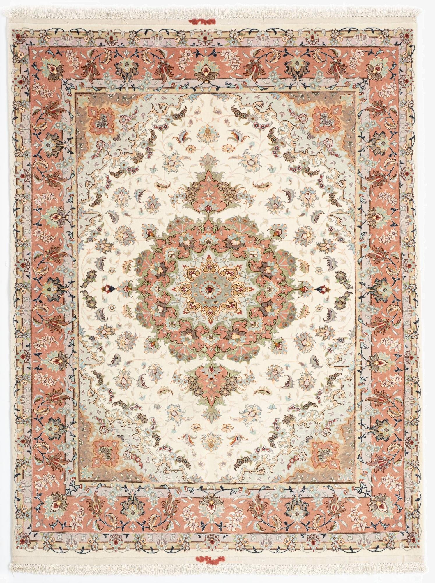  5' 1 x 6' 9 Tabriz Rug