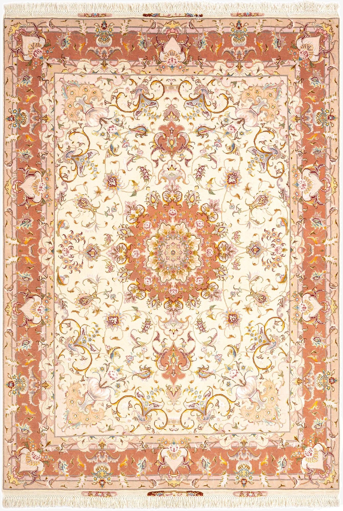  5' 1 x 7' 1 Tabriz Rug