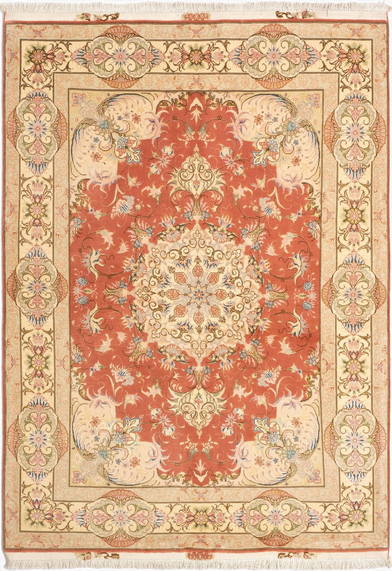  4' 10 x 7' 1 Tabriz Rug