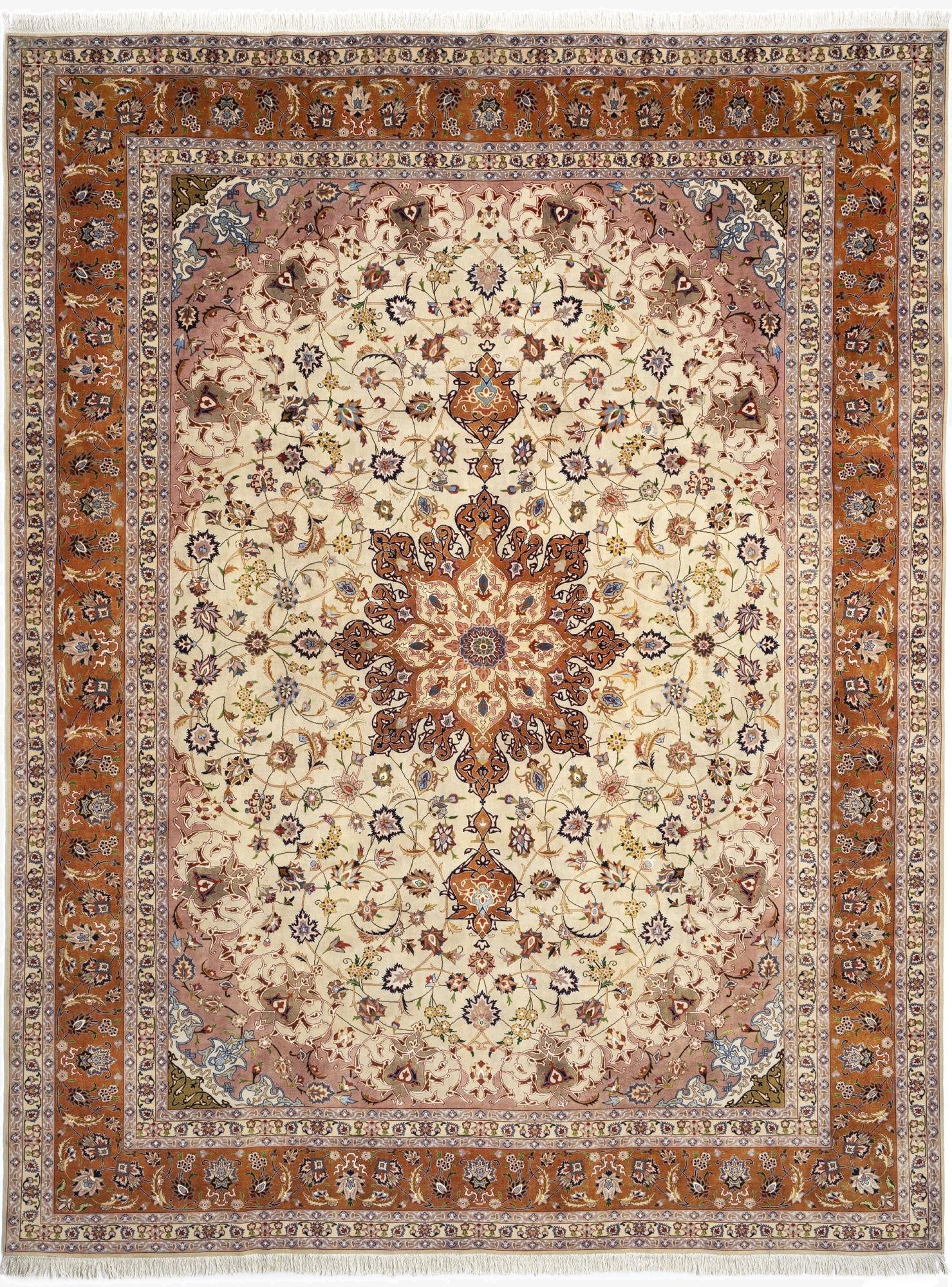  9' 11 x 13' 1 Tabriz Rug