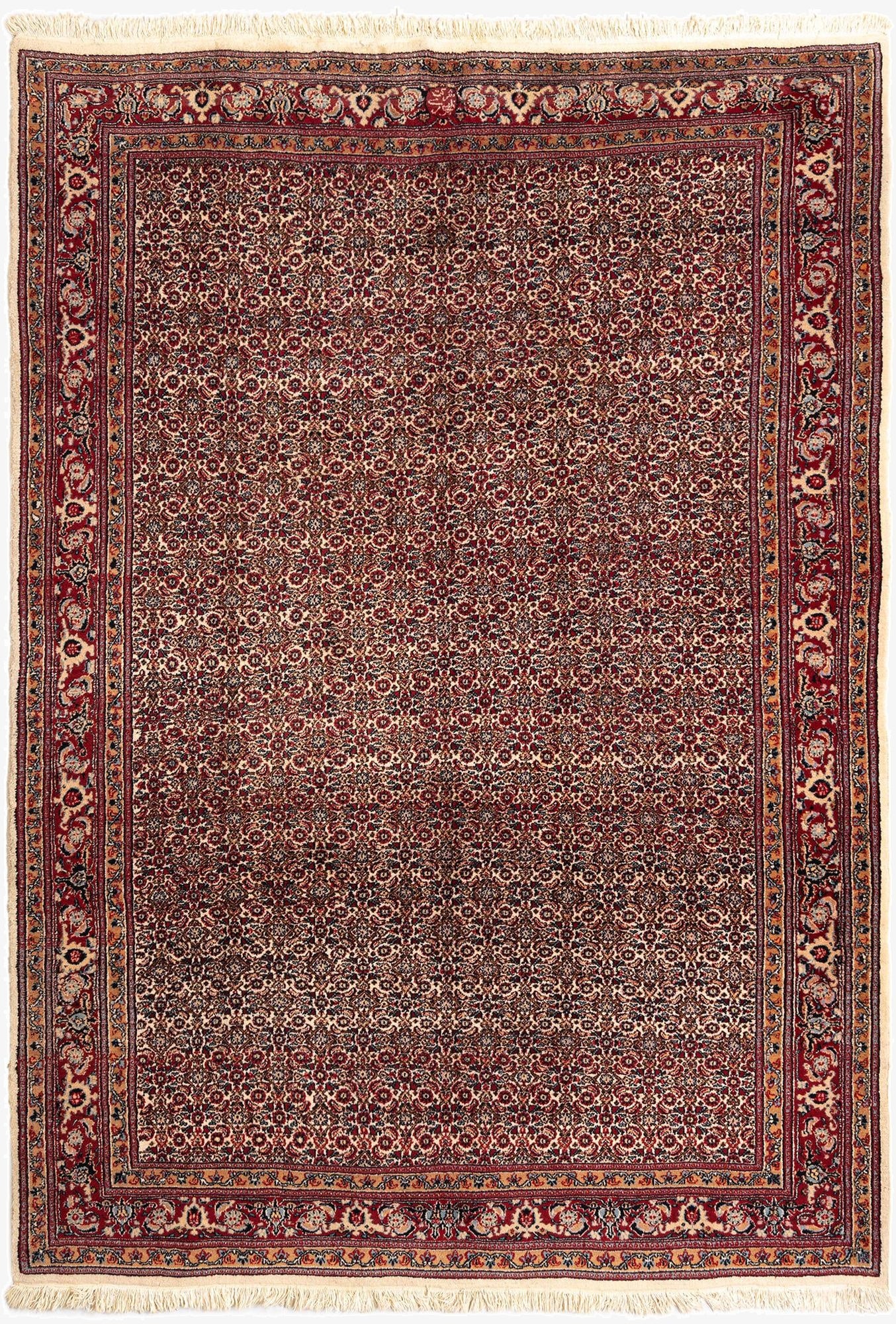  7' 1 x 10' Tabriz Wool Rug