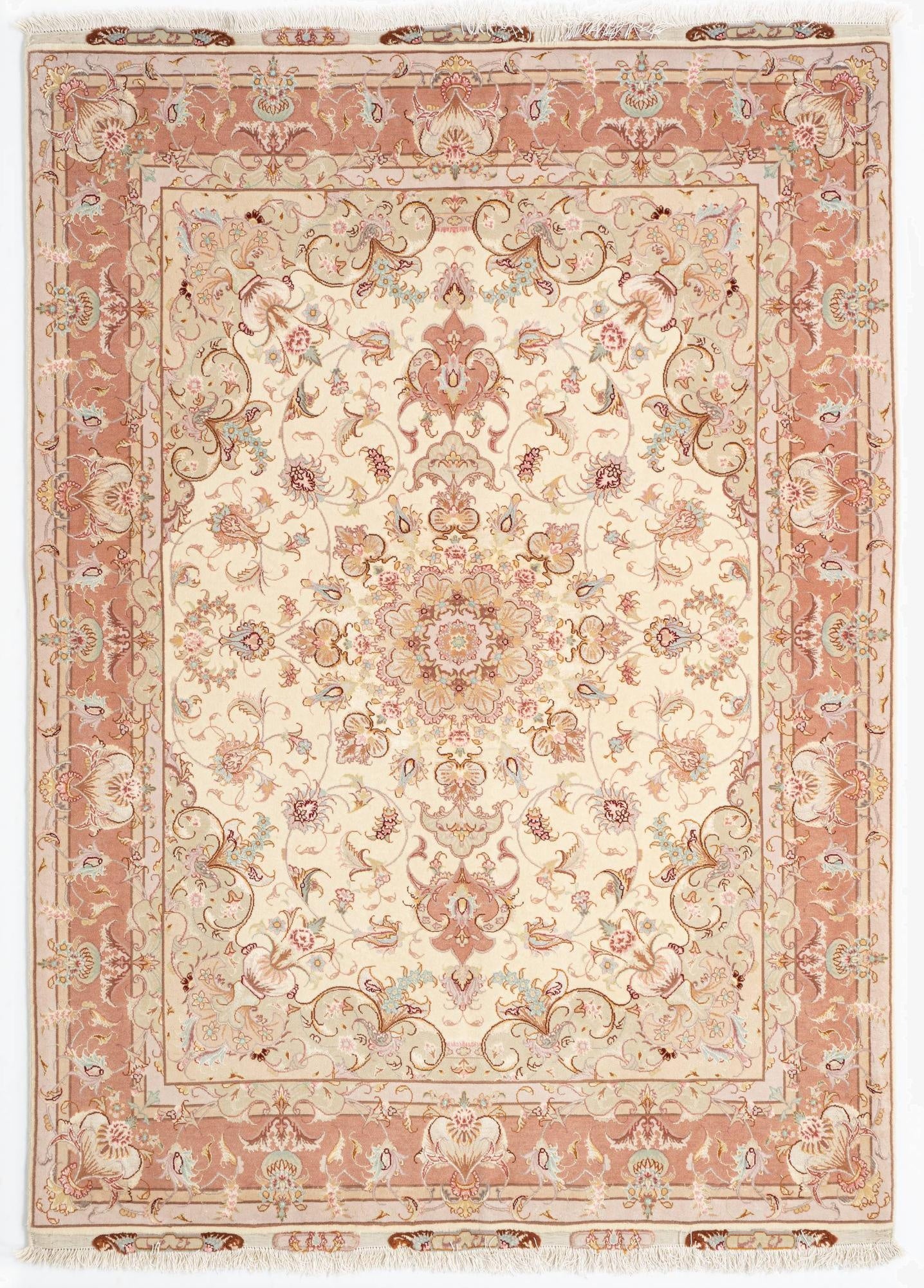  5' 1 x 7' 1 Tabriz Rug