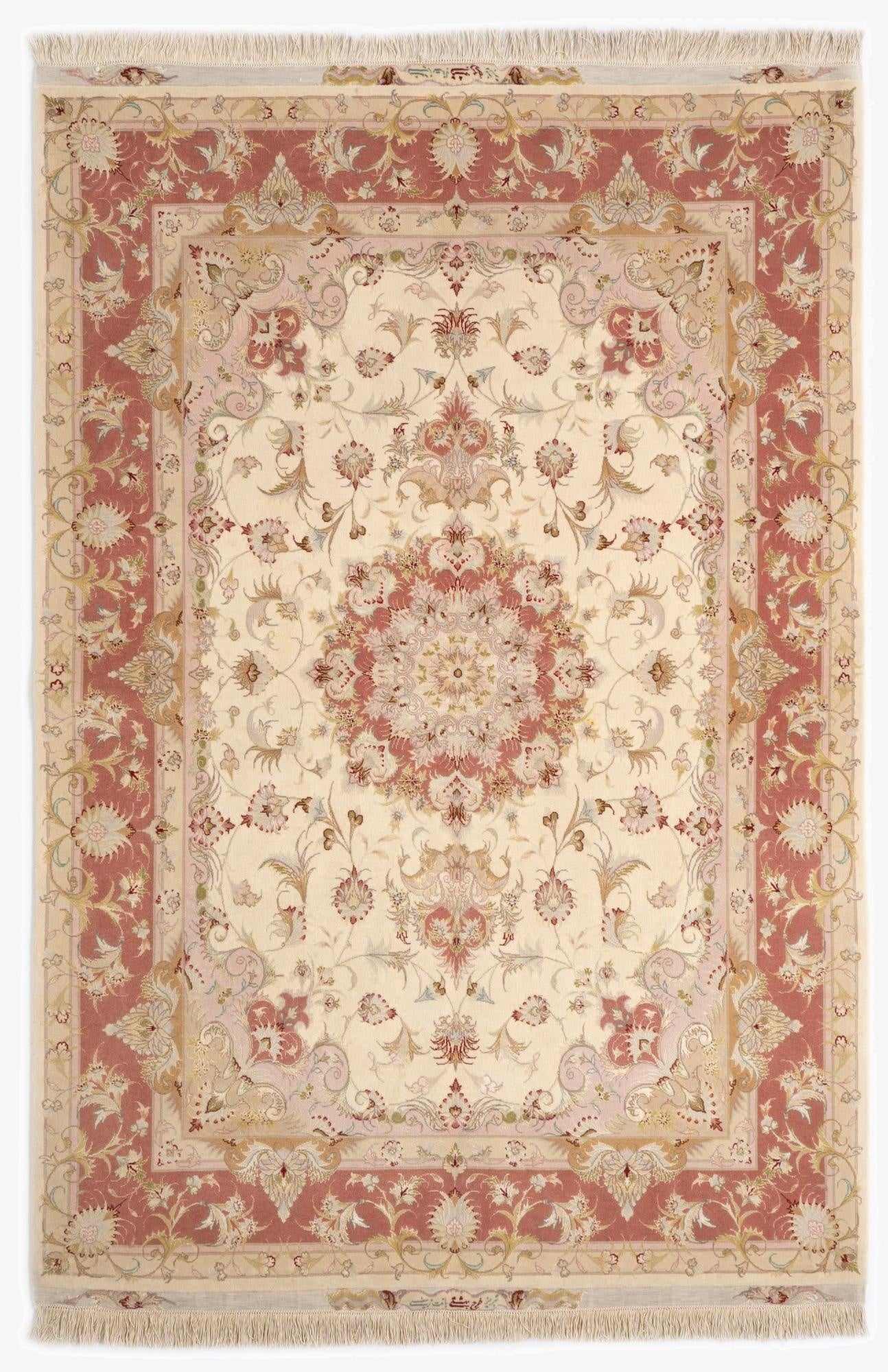  4' 11 x 7' 5 Tabriz Rug