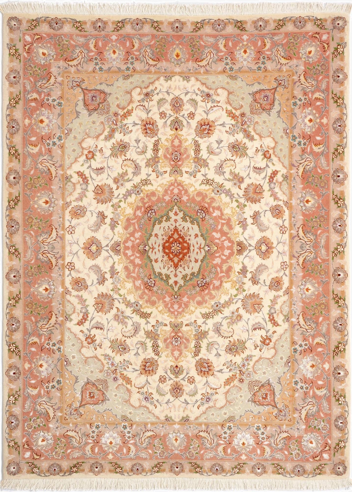  4' 11 x 6' 8 Tabriz Rug