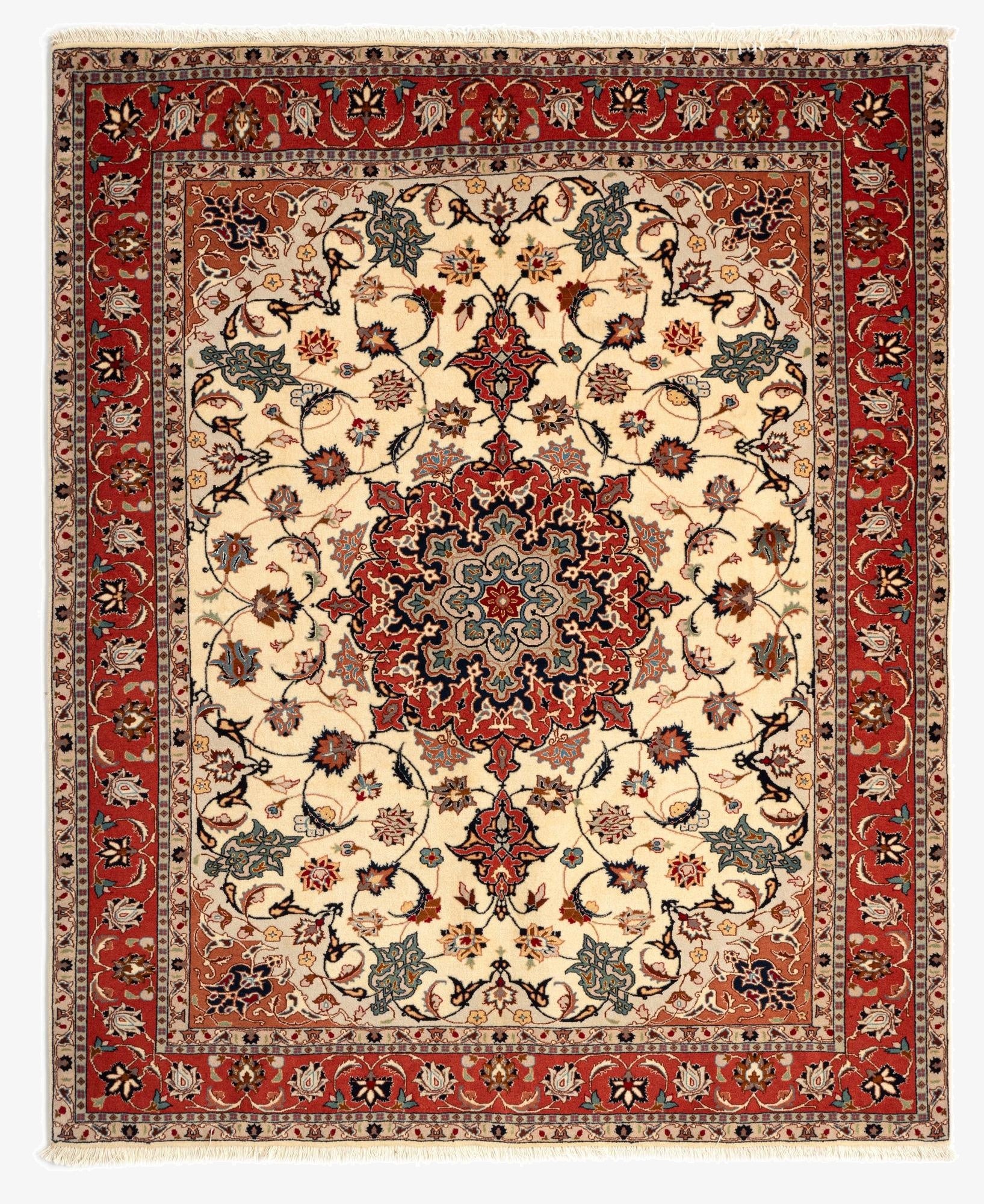  5' 1 x 6' 3 Tabriz Rug